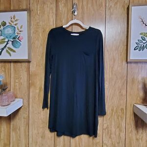 Abercrombie & Fitch | Black | Long Sleeve |  T-shirt Dress | Size Small